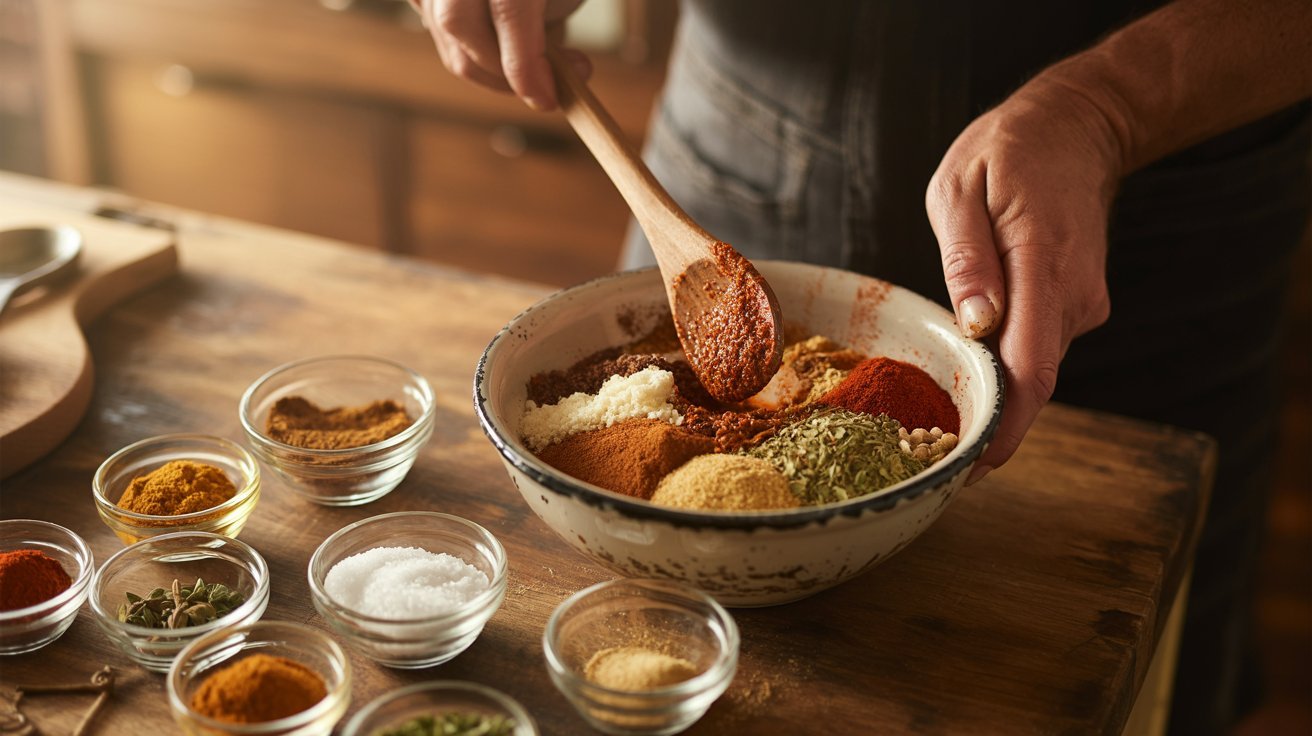 Step 1: Combine All Dry Ingredients
