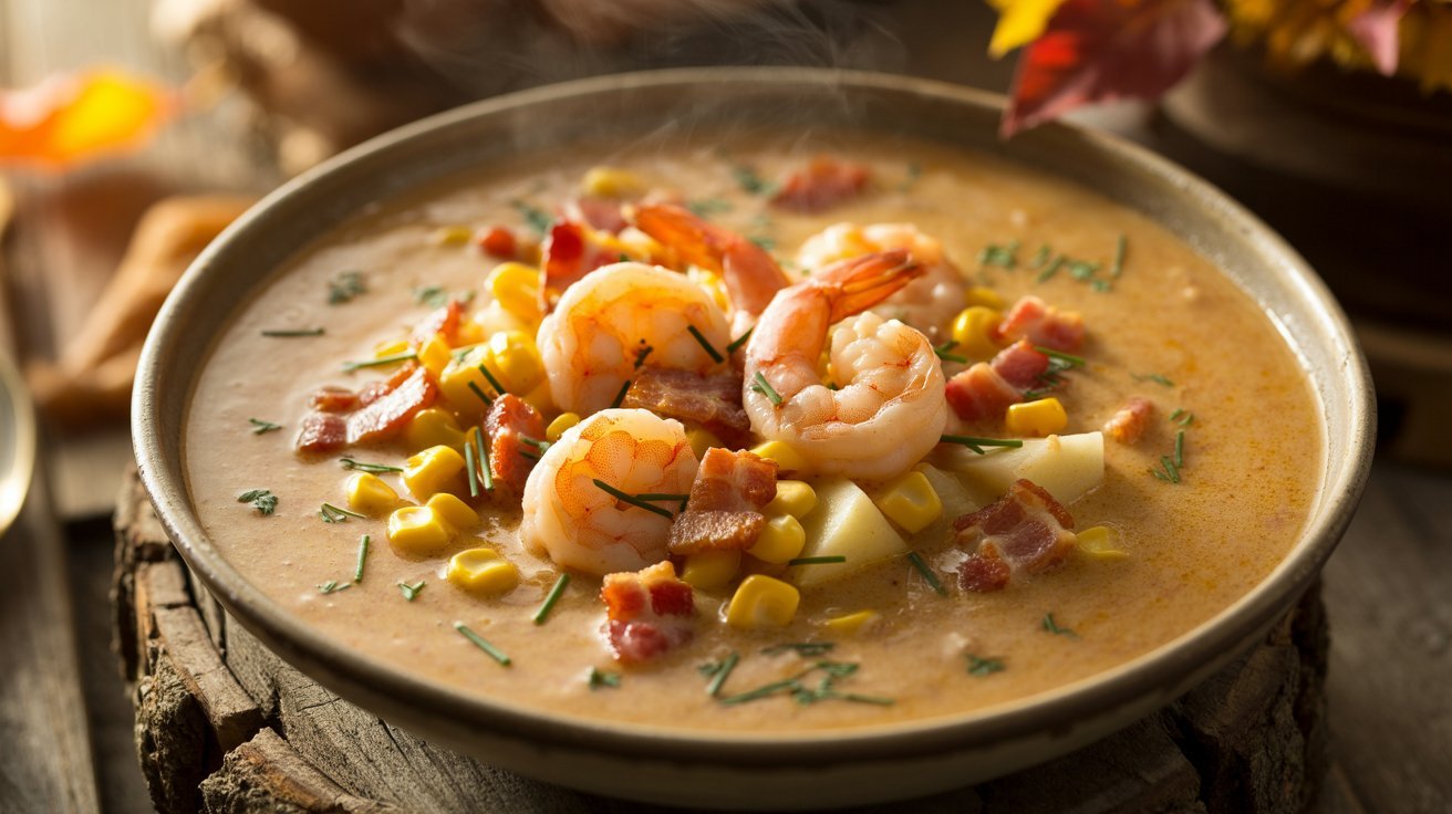 23. Shrimp and Bacon Fall Chowder