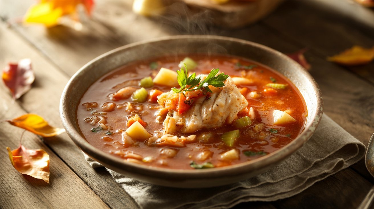 22. Manhattan-Style Fish Chowder